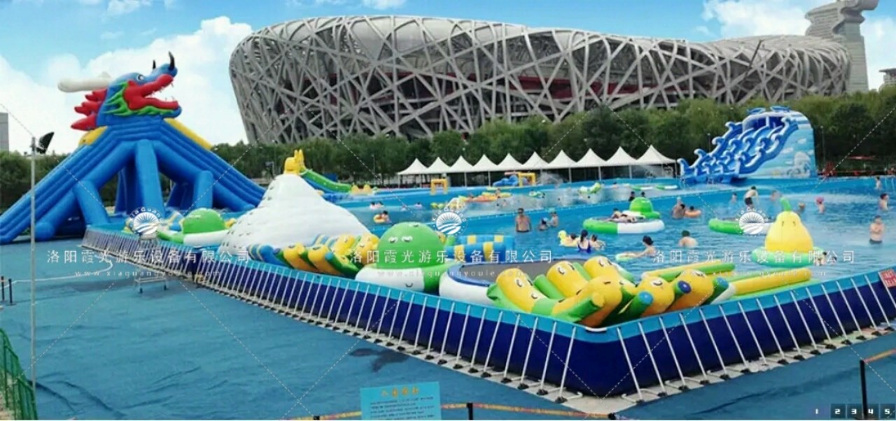 台山大型支架泳池