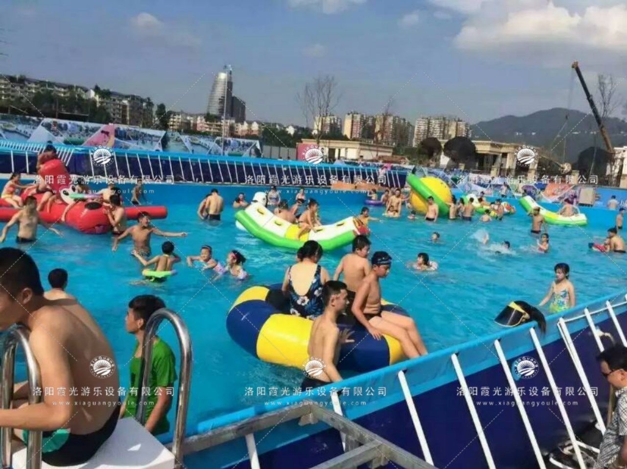 台山支架泳池